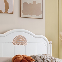 Lit superposé en bois blanc pour filles, chambre de princesse, lit superposé moderne de luxe, écologique, confortable, meubles de chambre à coucher de style hôtel