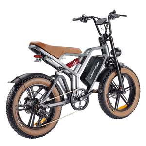 Bicicleta Eléctrica Happyrun G60 48V con Motor Trasero sin Escobillas de 750W, Neumáticos Anchos, Todoterreno, Alcance de 60KM, 28+ mph, 330 Lbs Happyru - Product Image 6