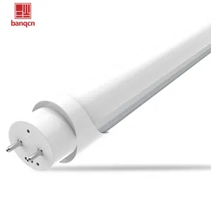 Banqcn T8 lampu tabung LED, aluminium PC lampu ramah lingkungan 10W 12W 15W 18W 22w 4 kaki 2700-6500K