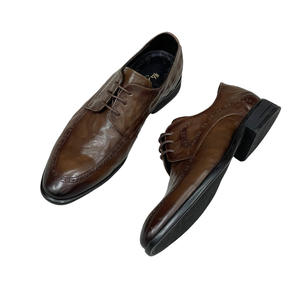 Zapatos Formales de Negocios de Lujo para Hombre - Nuevo Estilo, Zapatos Oxford Transpirables de Cuero Genuino con Función de Aumento de Altura, Temporada de Otoño - Product Image 1
