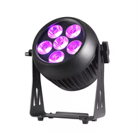 Projecteur PAR sans fil IP65 6*20W pour discothèque, avec batterie et application WIFI, longue autonomie pour mariages, fêtes, DJ et éclairage de scène
