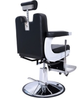 Produits de Salon de beauté coiffure moderne Salon de coiffure équipement choses de coiffeur Style de construction emballage roues de bureau chaise de barbier