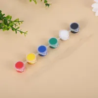 GF Factory Direct Supply 3ML Acrylic Paint Set 6 Colors Canvas DIY Conjoined Graffiti Painting Plaster Doll Watercolor Paint