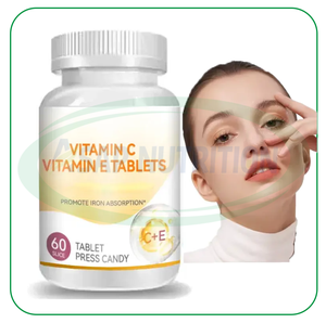 Complément Alimentaire ASAP Marque Blanche Vitamines C & E en Comprimés 500mg/800mg Qualité Alimentaire pour Adultes Soutien Beauté et Éclaircissement de la Peau - Product Image 4