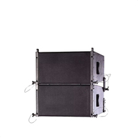 Système Audio Professionnel Actif d'Extérieur 3 Voies à Gamme Complète avec Module Amplificateur DSP et Caisson de Basses de 18 Pouces Alimenté