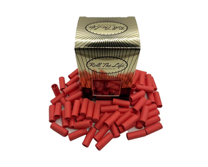 Coast Coast Connection PR-001 Roll Life <b>Red</b> <b>Paper</b> Tubes 7-10mm Uncoated Craft Gift Packaging Recyclable Custom Logo UV Printing - Product Image 1