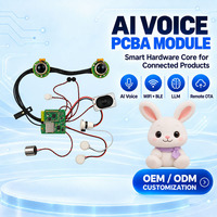 Carte de développement IA pour robot en peluche, poupée interactive, conversation vocale, solution PCBA personnalisée, développement OEM ODM