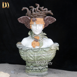 Busto de la <span class=keywords><strong>Diosa</strong></span> <span class=keywords><strong>Hera</strong></span>, Clásico, de Mármol Blanco, Escultura Neoclásica Griega Tallada a Mano, para Decoración del Hogar y la Biblioteca - Product Image 6