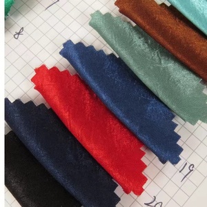 Shine gloss like acido acetico raso crepe tessuto tessuto poliestere texture crepes tessuto per camicetta da <span class=keywords><strong>donna</strong></span> - Product Image 6