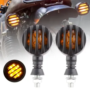 Mini Lamp Motorcycle Tail Lights LED Turn Signal Lights Universal Indicator Fog Lamp Turn Assist