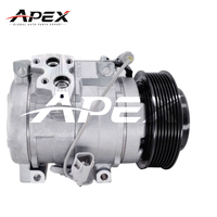 Compresseur de climatisation APEX-ACTO013 pour Toyota Hiace KDH200 Prado Dyna Diesel 12V 7PK 120MM 10S17C Remplace 883206A081 DCP50076 DCP50085