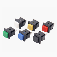 DS-430 petit bouton d'action carré à réinitialisation automatique sans verrouillage interrupteur à clé d'alimentation toujours allumé, appuyez sur