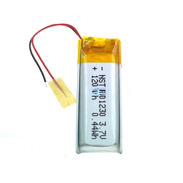 Factory 501230 130mAh 3.7V Li-Po Lithium Polymer Rechargeable Battery