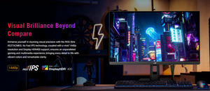 Monitor para Juegos A.S.U.S ROG Strix XG27ACMEG Original de 27 Pulgadas, 2560*1440, 260Hz OC (Superior a 144Hz), 0.3ms (mín.) IPS Rápido - Product Image 4