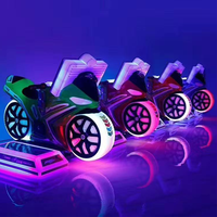 Simulador de Carreras Arcade para Niños, Venta al Por Mayor de Fábrica, Máquina de Columpio, con Idiomas Japonés/Inglés/Español, 1 Año de Garantía, Inalámbrico