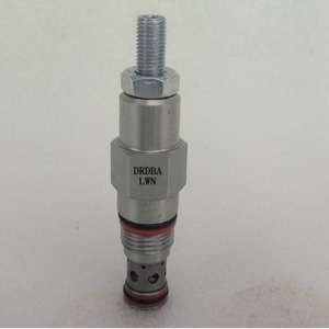 Vanne à cartouche filetée hydraulique Drdba Lcn, soupape de décharge de pression à action directe, trou de montage T 3a, acier pour roulements - Product Image 3