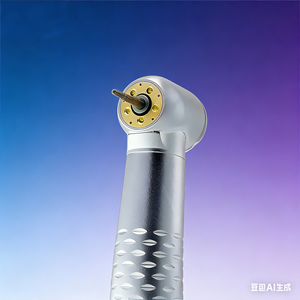 เครื่องมือขัดฟันไร้เงาความเร็วสูง พร้อมไฟ LED 5 ดวง ระบบพ่นน้ำในตัว แบริ่งเซรามิก แรงยึด 22N หัวขัดแบบ 2/4 รู - Product Image 2