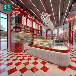 Meubles de comptoir pour Bubble Tea, kiosque à café, centre commercial, kiosque de café, kiosques pour centres commerciaux, café - Product Image 3