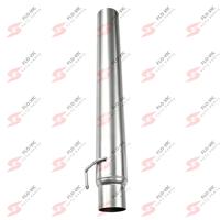 Tuyau d'échappement complet en acier inoxydable de 5 pouces pour camion diesel Ford 6.7L Powerstroke F250 F350 Super Duty 2011-2022 SJ-002
