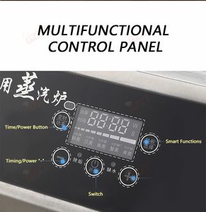 Eau d'alimentation automatique Pain commercial Nourriture Petit déjeuner électrique <span class=keywords><strong>Cuiseur</strong></span> à <span class=keywords><strong>vapeur</strong></span> Machine Température et temps réglables <span class=keywords><strong>Cuiseur</strong></span> à <span class=keywords><strong>vapeur</strong></span> - Product Image 4