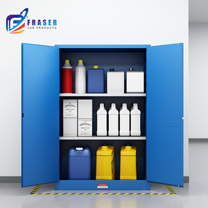 Armoire ignifuge de laboratoire industrielle 12, <span class=keywords><strong>22</strong></span>, 30 gallons, conception anti-explosion pour le stockage de produits chimiques corrosifs et inflammables - Product Image 2