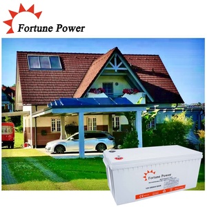 Estufa Eléctrica Solar de 12V CC con Batería de GEL Recargable e Inversor de 220AH para UPS y Aplicaciones de Iluminación - Product Image 4