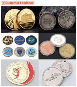 <span class=keywords><strong>Monedas</strong></span> Conmemorativas Personalizadas de Fábrica, Moneda de Metal con Grabado 3D <span class=keywords><strong>y</strong></span> Esmalte Suave, para Eventos Espaciales <span class=keywords><strong>y</strong></span> Regalos Corporativos - Product Image 6