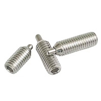 Vente en gros de fixations : Plungers à ressort à embout sphérique en acier inoxydable à pression