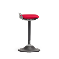 Chaise ergonomique moderne et active, antidérapante, réglable en hauteur, pour le travail au bureau, avec fonction d'équilibre et de bascule