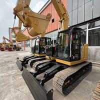 Excavatrice hydraulique CAT 310 d'occasion, pompe à moteur fiable, 10 tonnes, qualité OEM pour les travaux agricoles et de construction, Cat310 et usage domestique