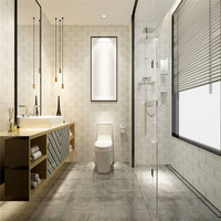 Salle de bain et douche intérieure modulaire miniature de luxe portable en Chine, avec système de vapeur sanitaire Sona