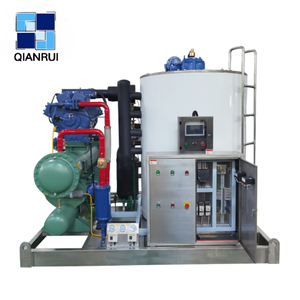 เครื่องทำน้ำแข็งเกล็ดเชิงพาณิชย์ขนาด 1000 กก. เสียงเบา ผลิตน้ำแข็งเกล็ดแห้ง สำหรับโรงอาหารและร้านเบเกอรี่ - Product Image 6