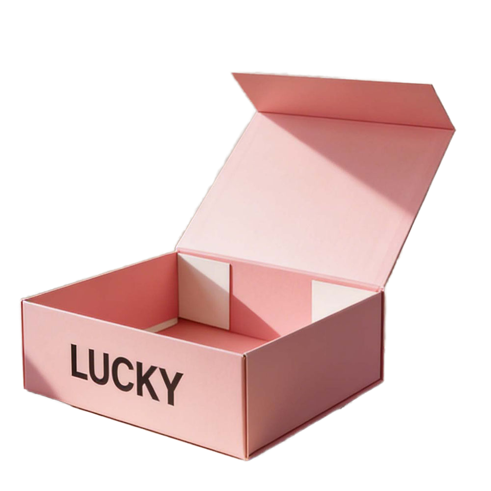 Magnetic Closure Flip Folding Box