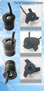 Motor BLDC Motor elektrik, 12V 24V 1200KV F2429 tahan air dengan baling-baling untuk tirai luar ruangan bermotor Roller tahan air - Product Image 4