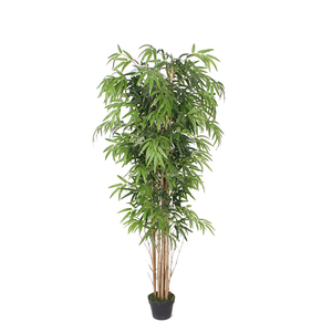 180cm Extérieur Faux Bambou Doré Bonsaï <span class=keywords><strong>En</strong></span> <span class=keywords><strong>Pot</strong></span> Écran <span class=keywords><strong>En</strong></span> Bambou Artificiel <span class=keywords><strong>Arbre</strong></span> <span class=keywords><strong>En</strong></span> Bambou Artificiel - Product Image 2