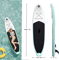 Planche de planche de surf gonflable chaude, OEM et ODM mous gonflables de planche de surf