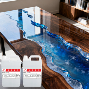 Chất lượng cao đôi thành phần tinh thể rõ ràng nhựa Epoxy cho chế biến gỗ gỗ hàng đầu Sông bảng - Product Image 1