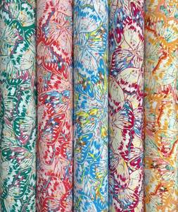 Nouvelle peinture à l'huile <span class=keywords><strong>papillon</strong></span> Design 95% Polyester 5% Spandex 4 voies Stretch Spandex tissu pour vêtements femmes robe vêtements - Product Image 1