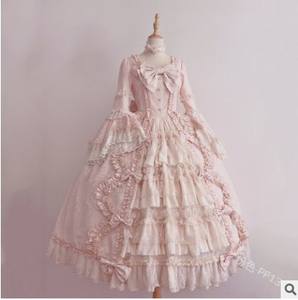 2022 mignon Lolita <span class=keywords><strong>princesse</strong></span> <span class=keywords><strong>robe</strong></span> pour femmes en mousseline de soie couture <span class=keywords><strong>grande</strong></span> balançoire jupes arc dentelle Anime Cosplay tout match adultes Halloween - Product Image 3
