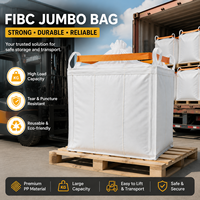 Sac de stockage FIBC géant en polypropylène tissé (PP) pour déchets de construction, aménagement paysager et jardinage, 6 et 3 yards, avec impression gratuite