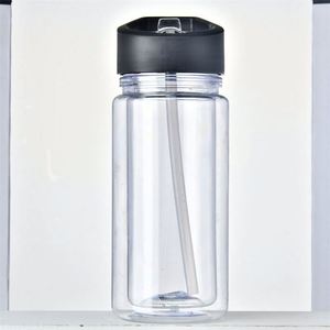 Gobelets de 10 oz, bouteille d'eau en plastique à double paroi de 10 oz avec couvercle pour enfants - Product Image 1