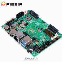 Carte mère industrielle 4 pouces avec processeur Alder Lake Raptor Lake 28W intégré, double DDR4/5, M.2 PCIe 4.0, SATA3.0, 2x HD 4K