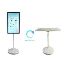 Téléviseur intelligent sans fil portable, écran 32 pouces, affichage HD, Android 13, écran tactile LCD, tableau blanc interactif pour la maison et l'hôtel, streaming en direct activé