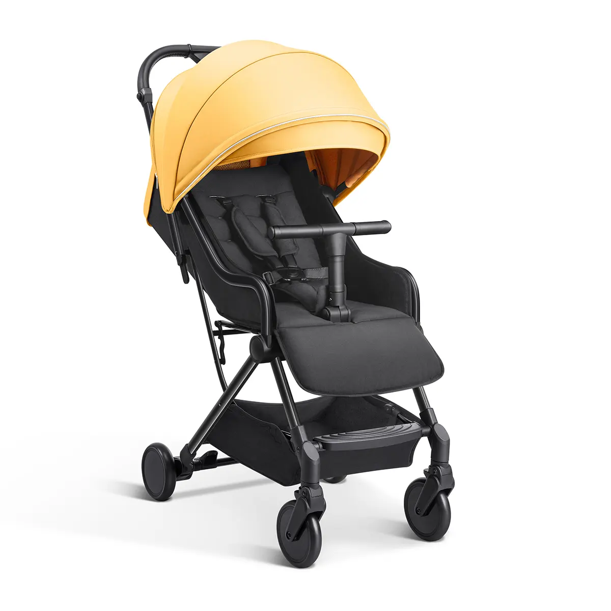 2024 yeni hafif tek elle katlanır Ultra kompakt bebek arabası uçak seyahat arabası koltuk gölgelik ile