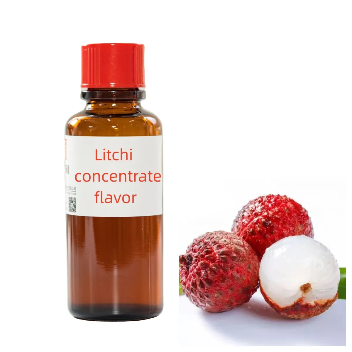 Vente en gros d'arômes naturels de bonne qualité Saveur de litchi 100% Jus concentré de litchi Saveur de lichis