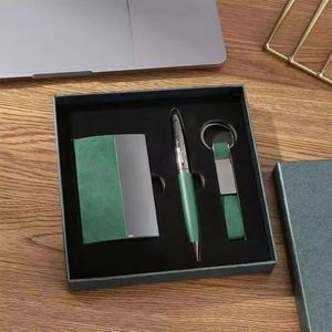 Clé USB promotionnelle avec logo personnalisé, coffret de stylos, ensembles d'emballage pour entreprises, souvenirs de bureau, articles cadeaux d'affaires - Product Image 3