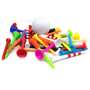Tees de golf personnalisés drapeau américain, en plastique durable avec coupelle à 6 pointes, blancs, OEM, 3 1/4 pouces, pour entraînement de golf, 100 pièces - Product Image 4