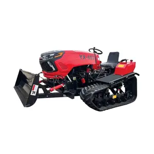 Neuer amphibischer leistungs starker Crawler-Rotations-Klein traktor Kompakt-Crawler-Minitr aktor für den Heimgebrauch in kleinen Teichen