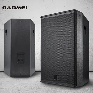 GADMEI Pro Audio CM15, altavoz de monitor profesional, de madera, rango completo pa pasivo, 15 pulgadas