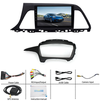Haute qualité 9 pouces stéréo Android Auto voiture pour lecteur DVD Autoradio écran partagé inversion pour Hyundai Sonata 7 LF 9 2014-2017